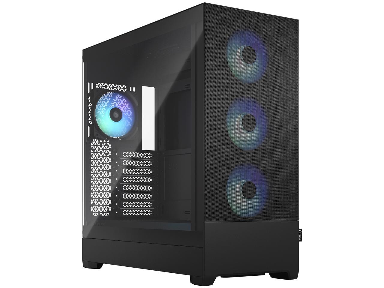 Fractal Design Pop XL Air RGB Black TG ATX High-Airflow Clear Tempered Glass Window Full Tower Computer Case 1