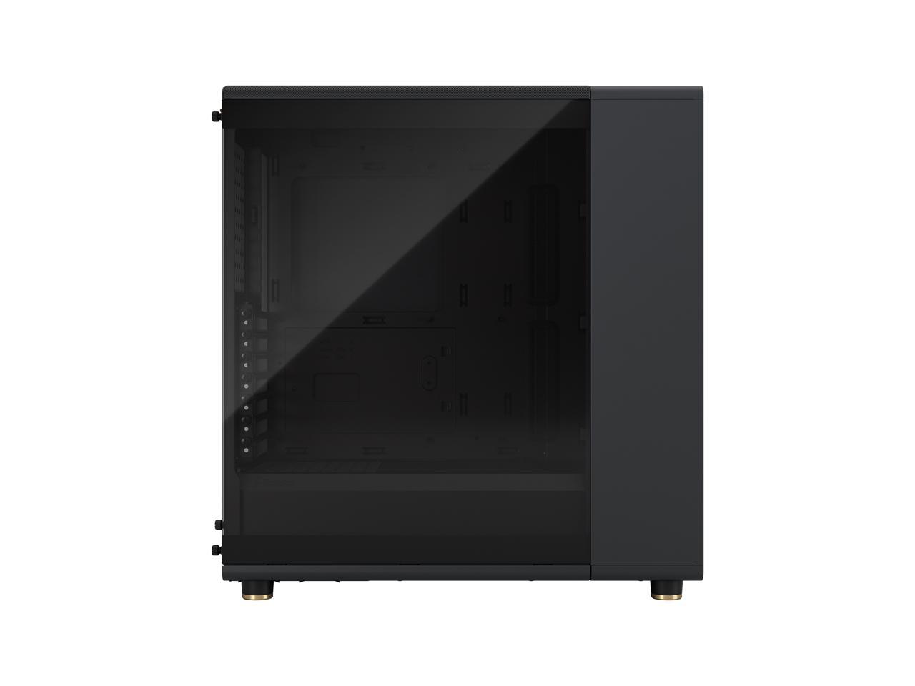 Fractal Design North ATX mATX Mid Tower PC Case - North Charcoal Black with Walnut Front and Dark Tinted TG Side Panel 2