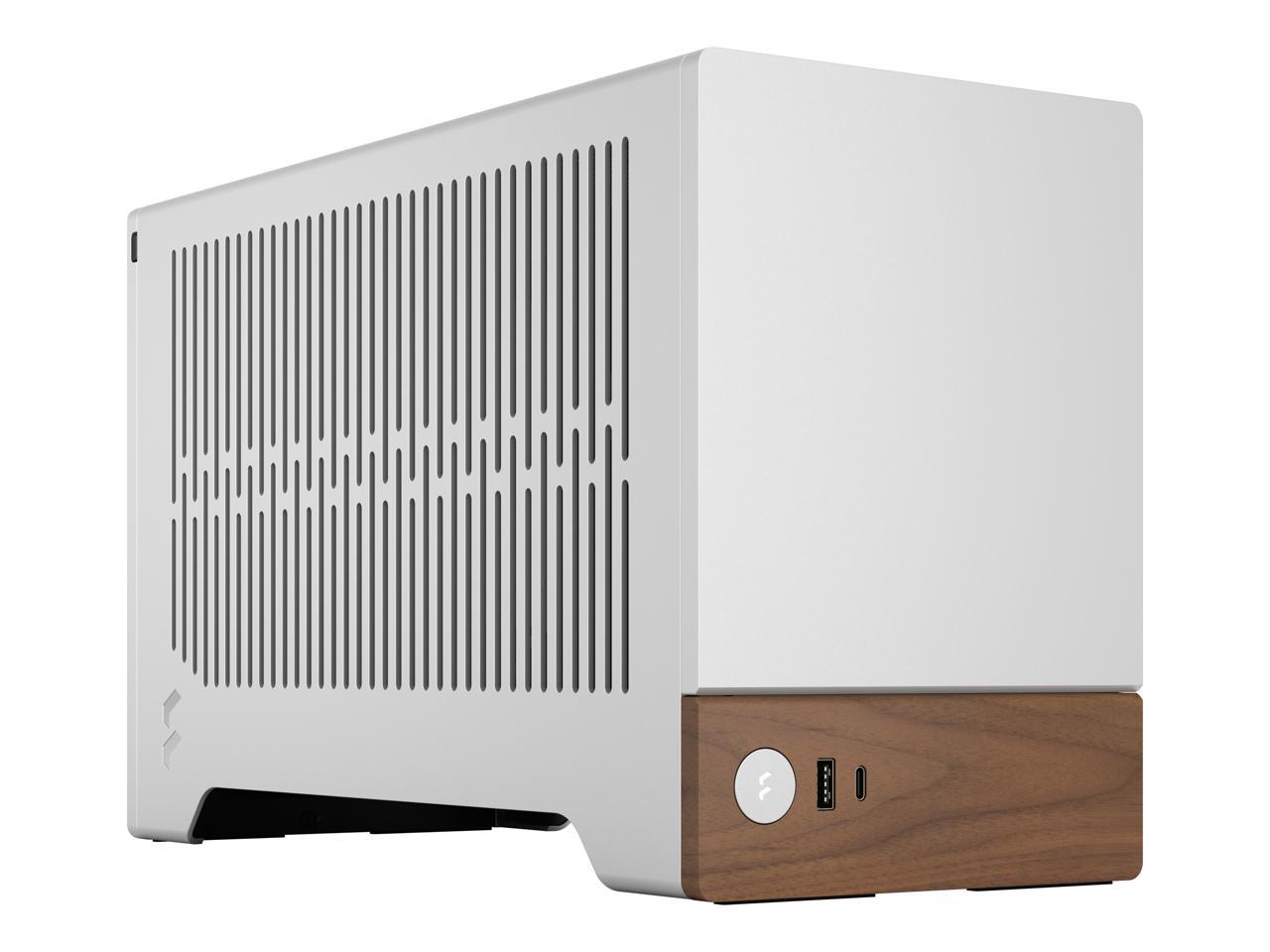 Fractal Design Terra Silver Mini-ITX Small Form Factor PC Case with PCIe 4.0 Riser 1