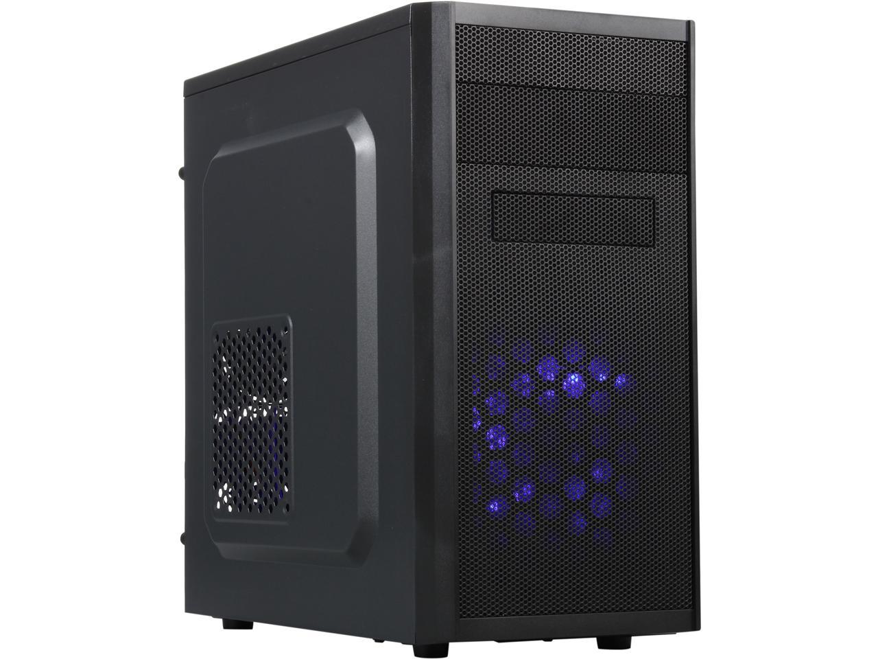 DIYPC MA08-BK Black SECC Micro ATX Mini Tower Computer Case 1