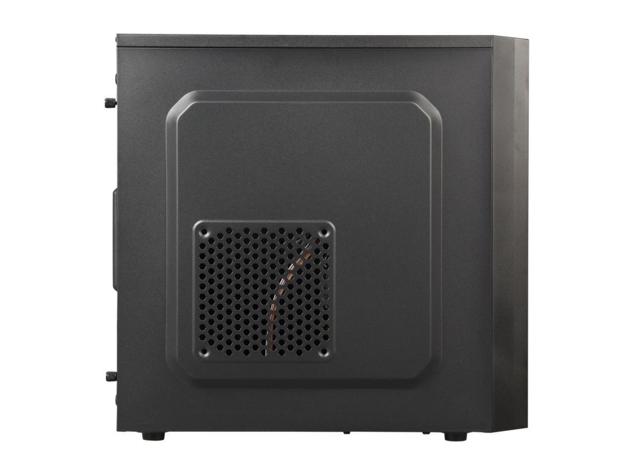 DIYPC MA08-BK Black SECC Micro ATX Mini Tower Computer Case 4