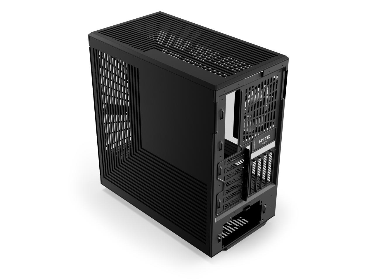 HYTE Y40 Mainstream Vertical GPU Case ATX Mid Tower Gaming Case with PCI Express 4.0 x 16 Riser Cable Included, Black 3