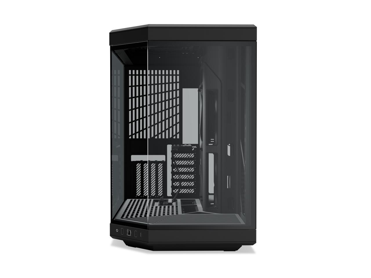 HYTE Y70 CS-HYTE-Y70-B Dual Chamber Mid-Tower ATX Case with PCIe 4.0 Express Riser Cable Included, Black 2