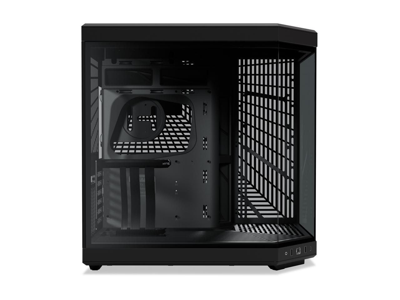 HYTE Y70 CS-HYTE-Y70-B Dual Chamber Mid-Tower ATX Case with PCIe 4.0 Express Riser Cable Included, Black 3