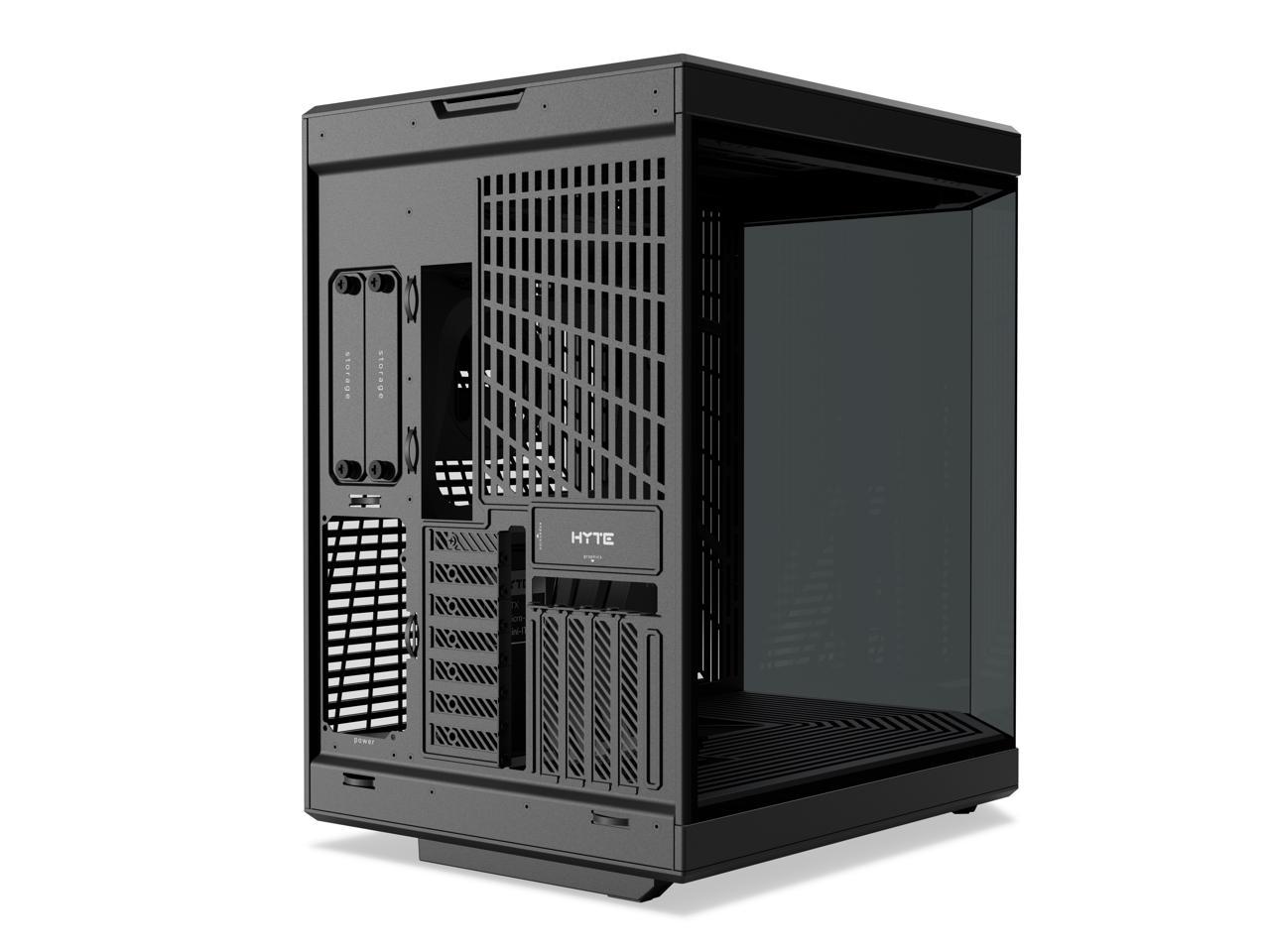 HYTE Y70 CS-HYTE-Y70-B Dual Chamber Mid-Tower ATX Case with PCIe 4.0 Express Riser Cable Included, Black 4