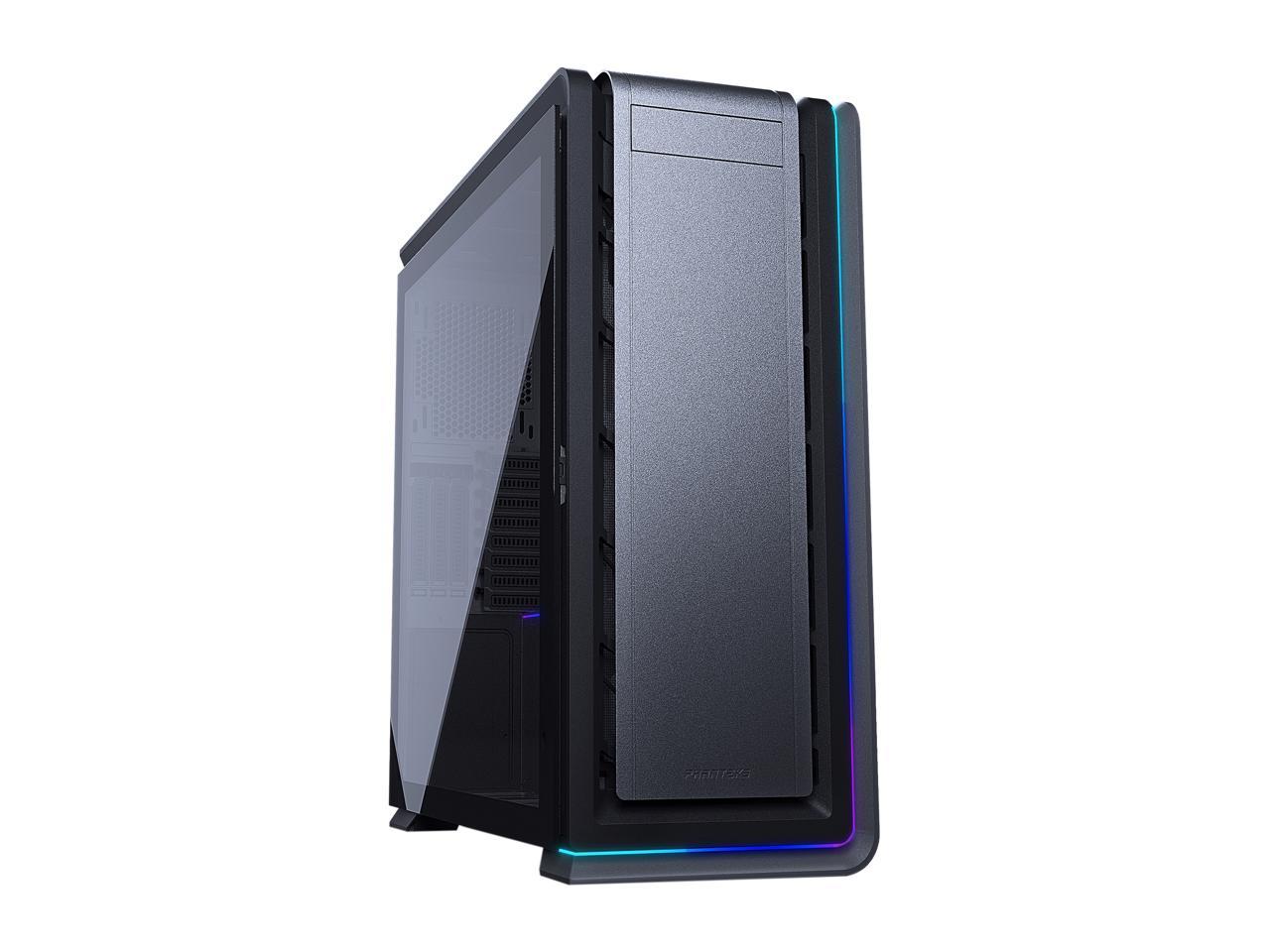 Phanteks Enthoo 719 High Performance Full Tower - Tempered Glass, Aluminum Panel, Dual System/PSU Support, Massive Storage, Fan Hub, Digital RGB Lighting - Anthracite Grey 2