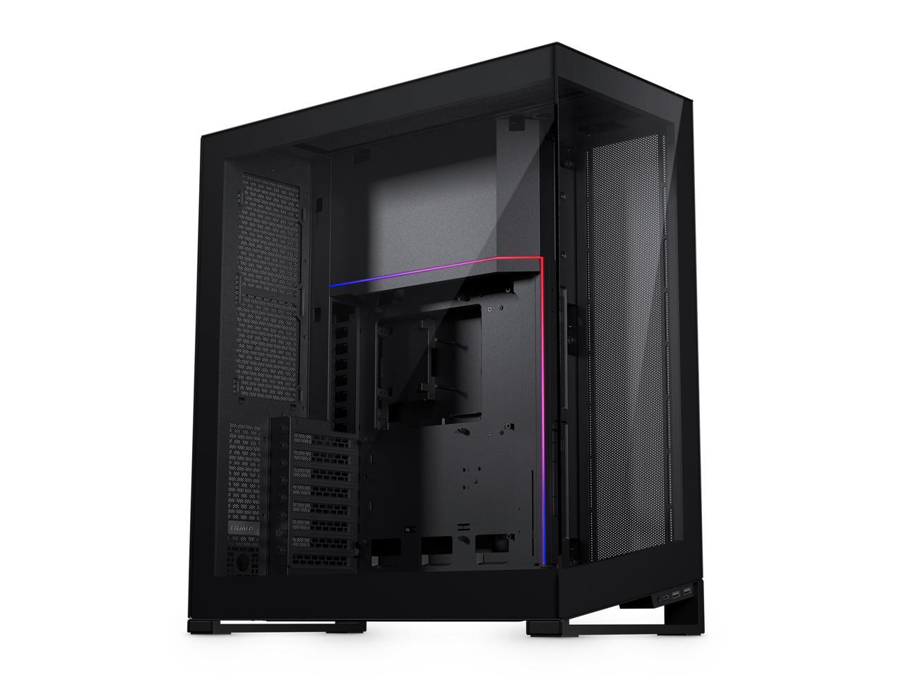 Phanteks NV7, Showcase Full-Tower Chassis, High Airflow Performance, Integrated D/A-RGB Lighting, Seamless Tempered Glass Design, 12 Fan Positions, Black 1