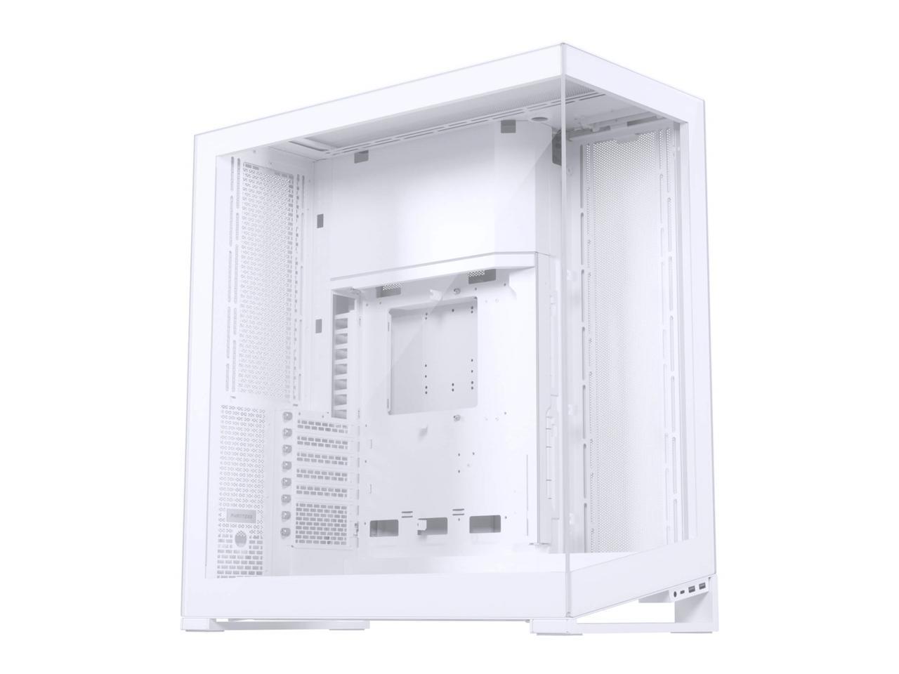 Phanteks NV9, Showcase Full-Tower Chassis, High Airflow Performance, Integrated D/A-RGB Lighting, Seamless Tempered Glass Design, 11x 140mm Fan Positions, Matte White 1