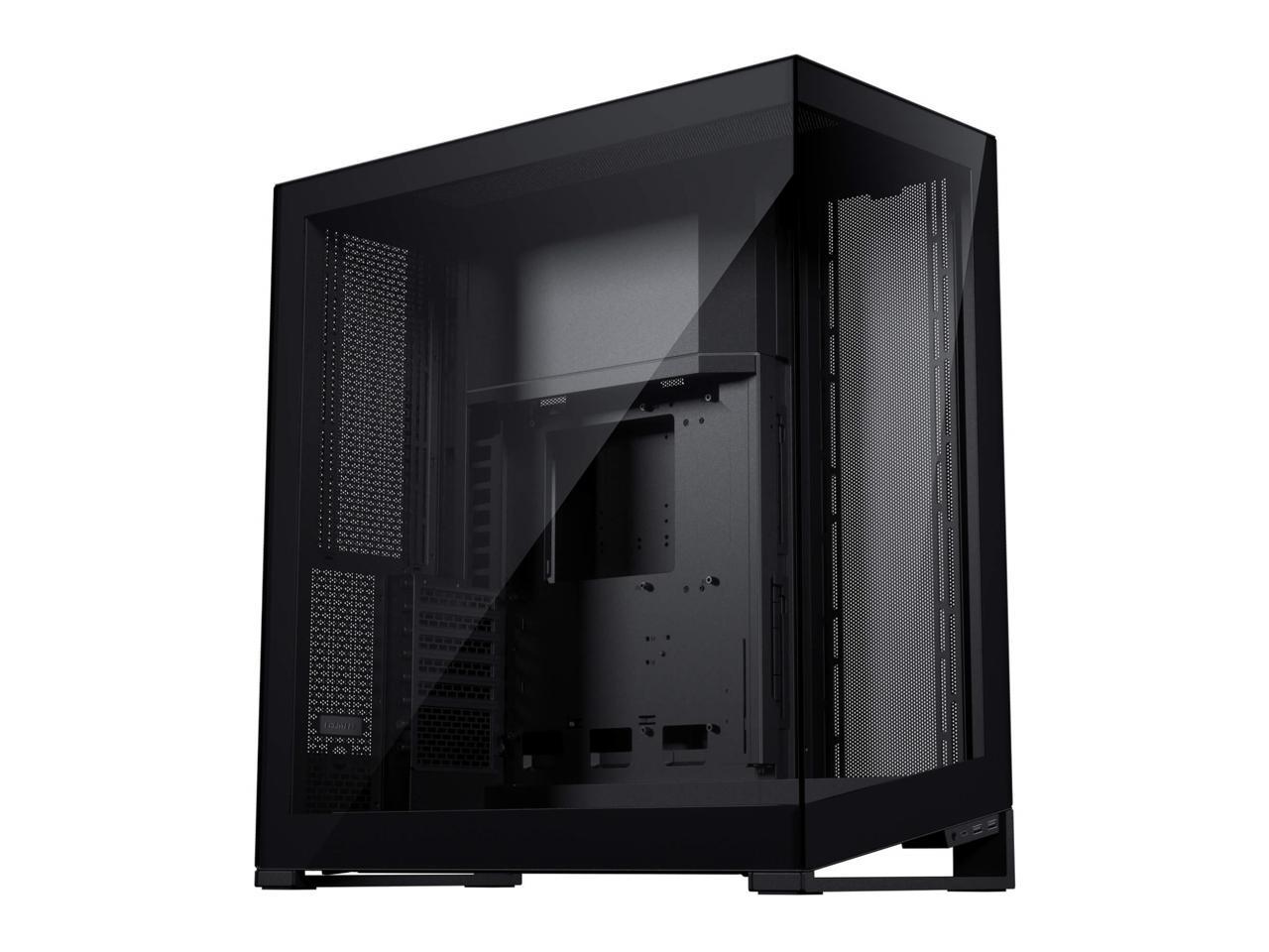 Phanteks NV9, Showcase Full-Tower Chassis, High Airflow Performance, Integrated D/A-RGB Lighting, Seamless Tempered Glass Design, 11x 140mm Fan Positions, Black 1