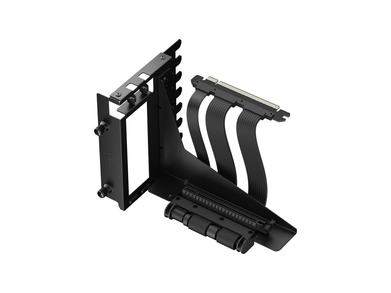 Fractal Design Flex 2 PCIe 4.0 x16 Black Vertical GPU Riser with Bracket 1