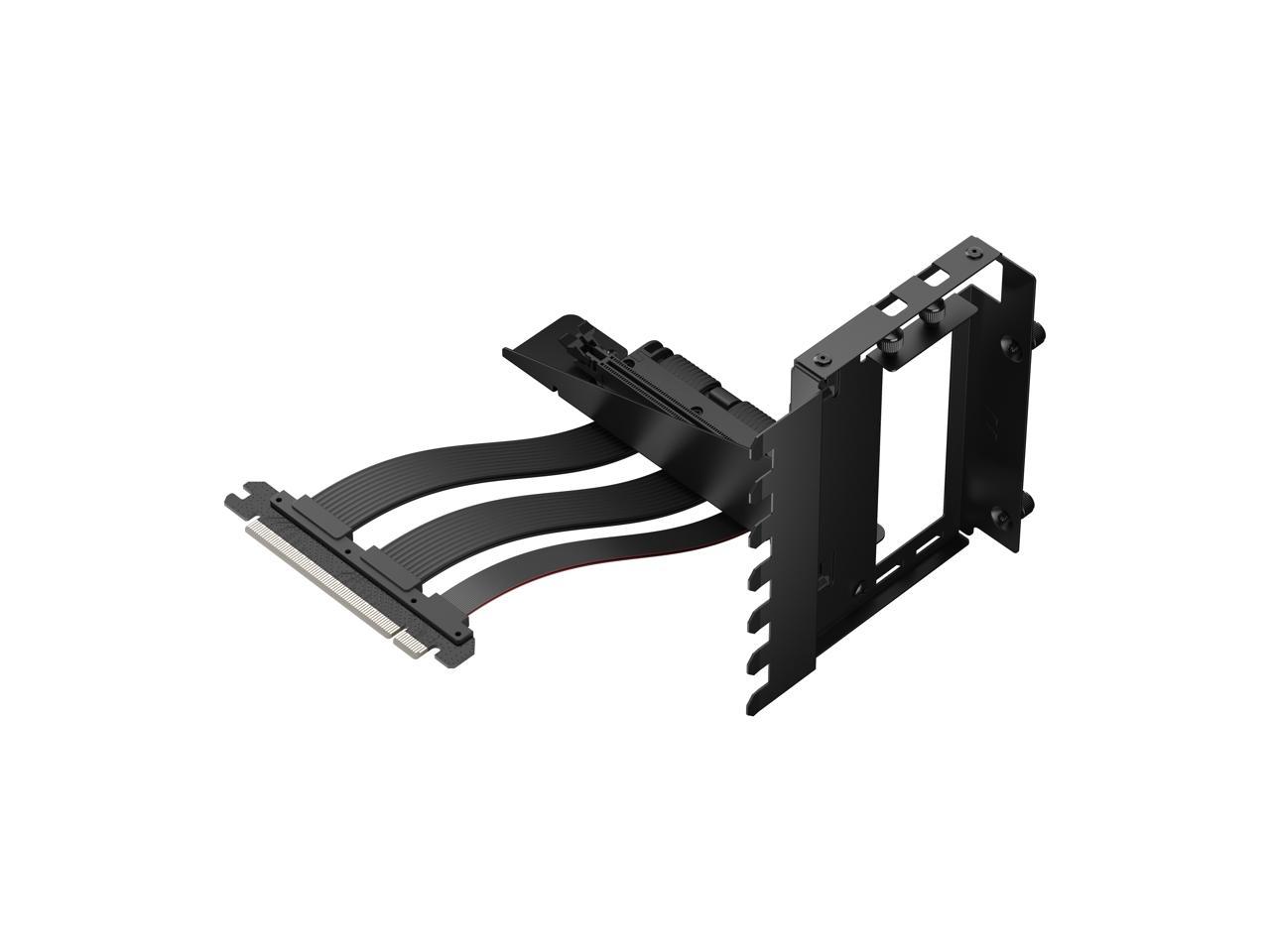 Fractal Design Flex 2 PCIe 4.0 x16 Black Vertical GPU Riser with Bracket 4