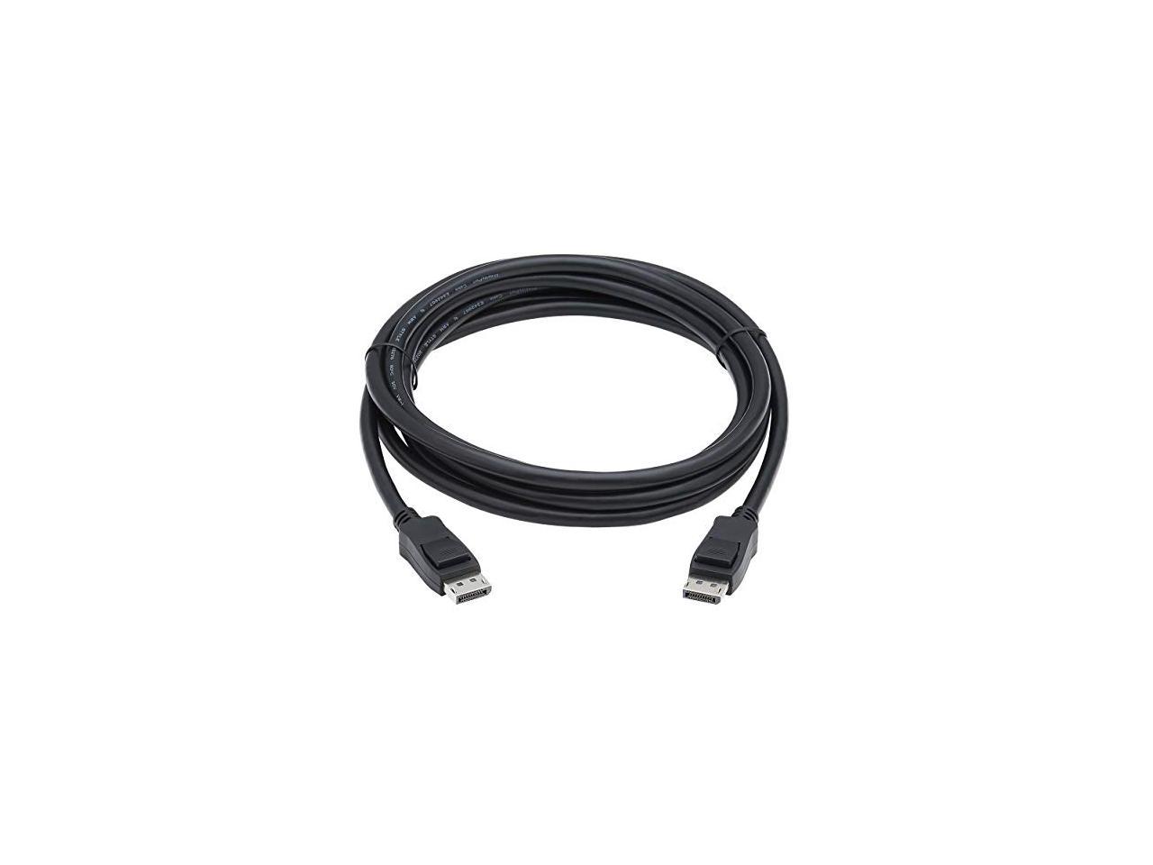 Tripp Lite P580-010-V4 10 ft. Black DisplayPort 1.4 Cable with Latching Connectors - 8K UHD, HDR, 4:2:0, HDCP 2.2, M/M, Black, 10 ft. Male to Male 3