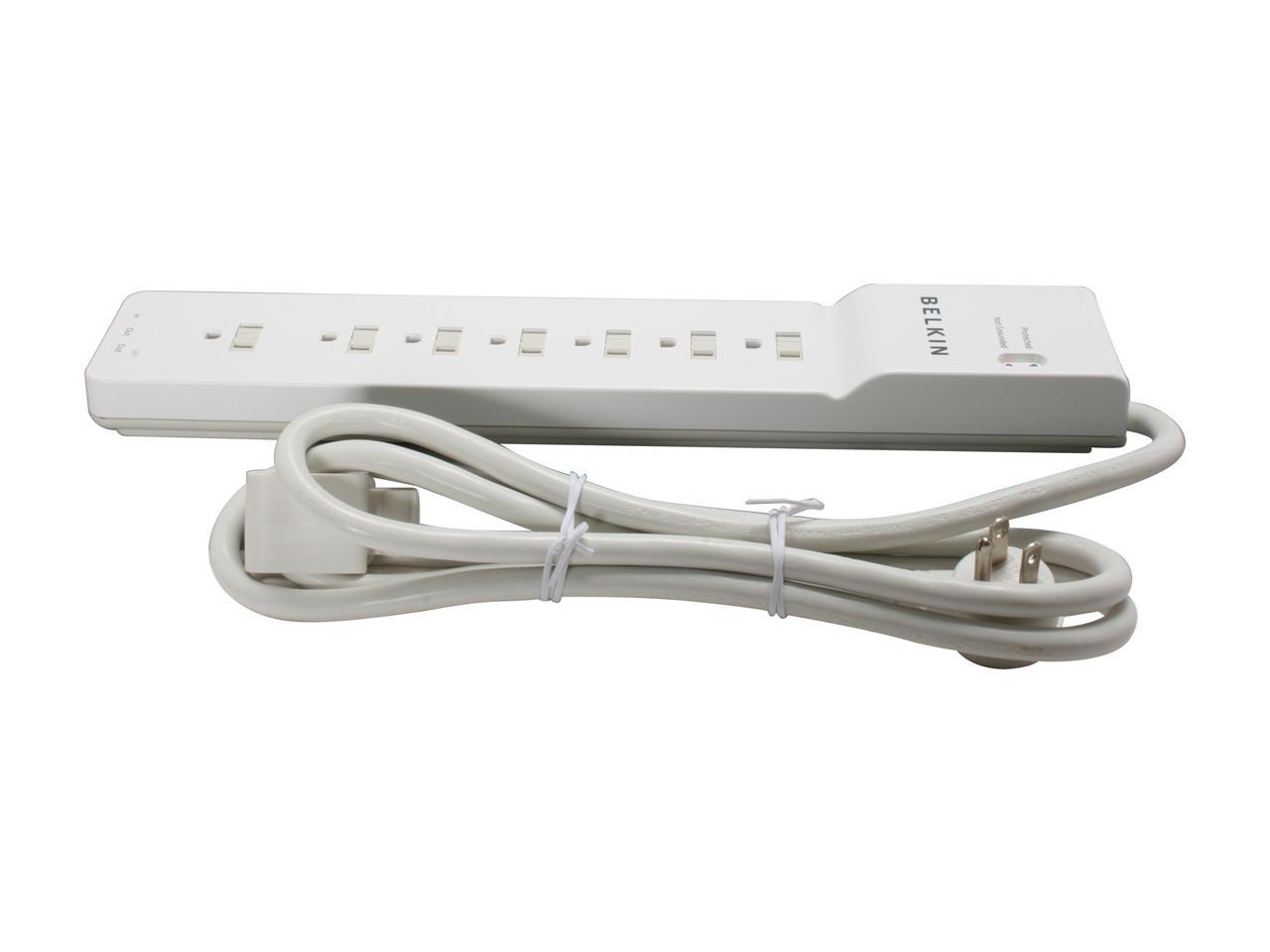 BELKIN BE107200-06 6 Feet 7 Outlets 2320 joule Home/office Surge Protector 3