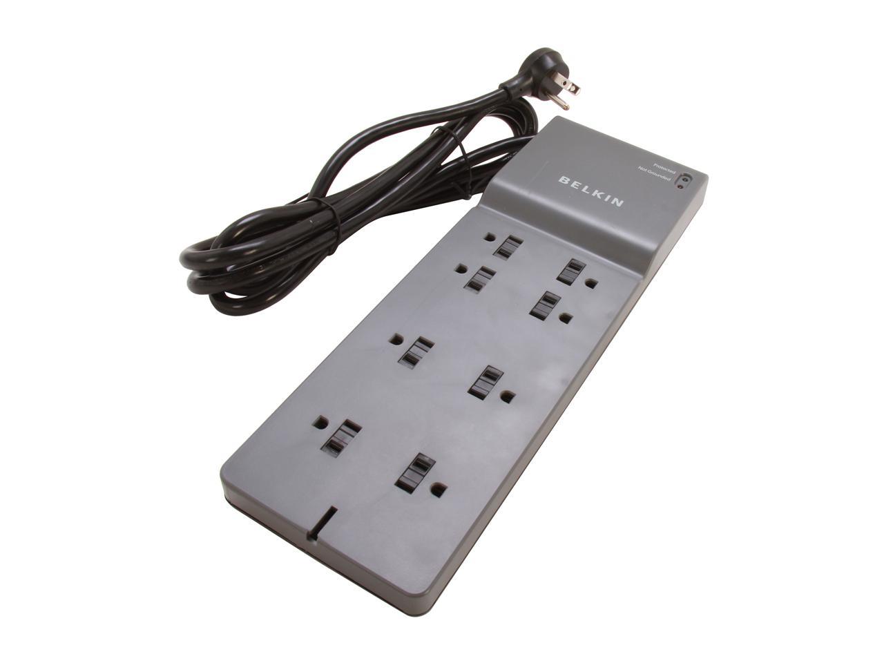 BELKIN BE108000-08-CM 8 ft. 8 Outlets 2500 joule Surge Suppressor 1