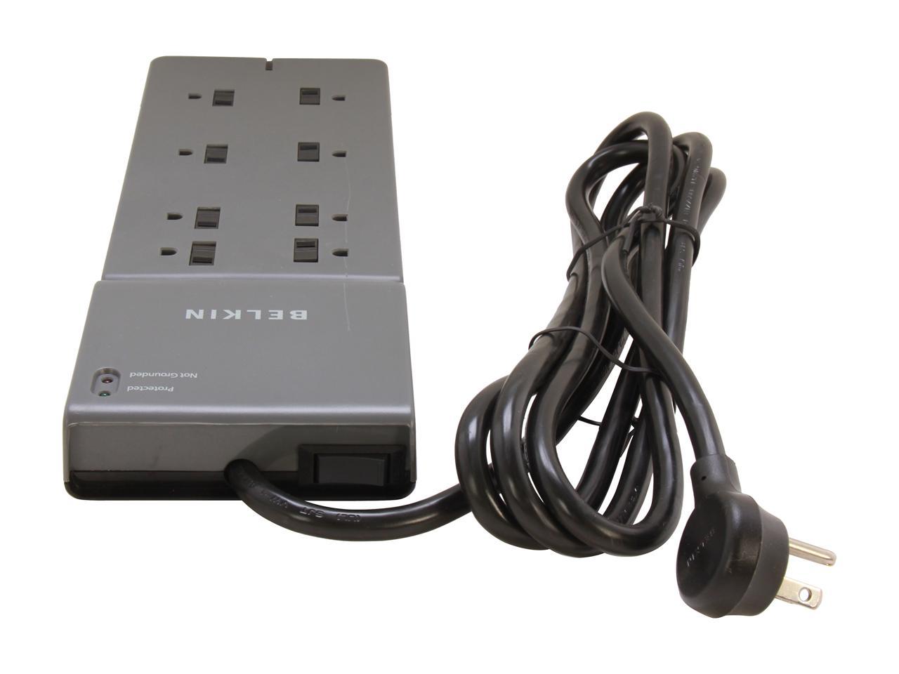 BELKIN BE108000-08-CM 8 ft. 8 Outlets 2500 joule Surge Suppressor 3