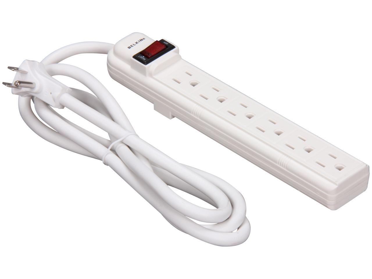 BELKIN F9P609-05R-DP 6 Outlets Power Console 5 ft. Cord Length 1