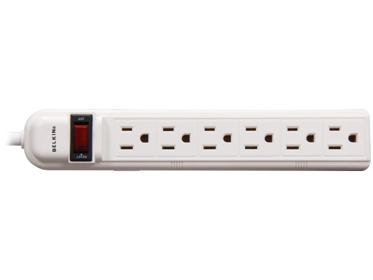 BELKIN F9P609-05R-DP 6 Outlets Power Console 5 ft. Cord Length 2