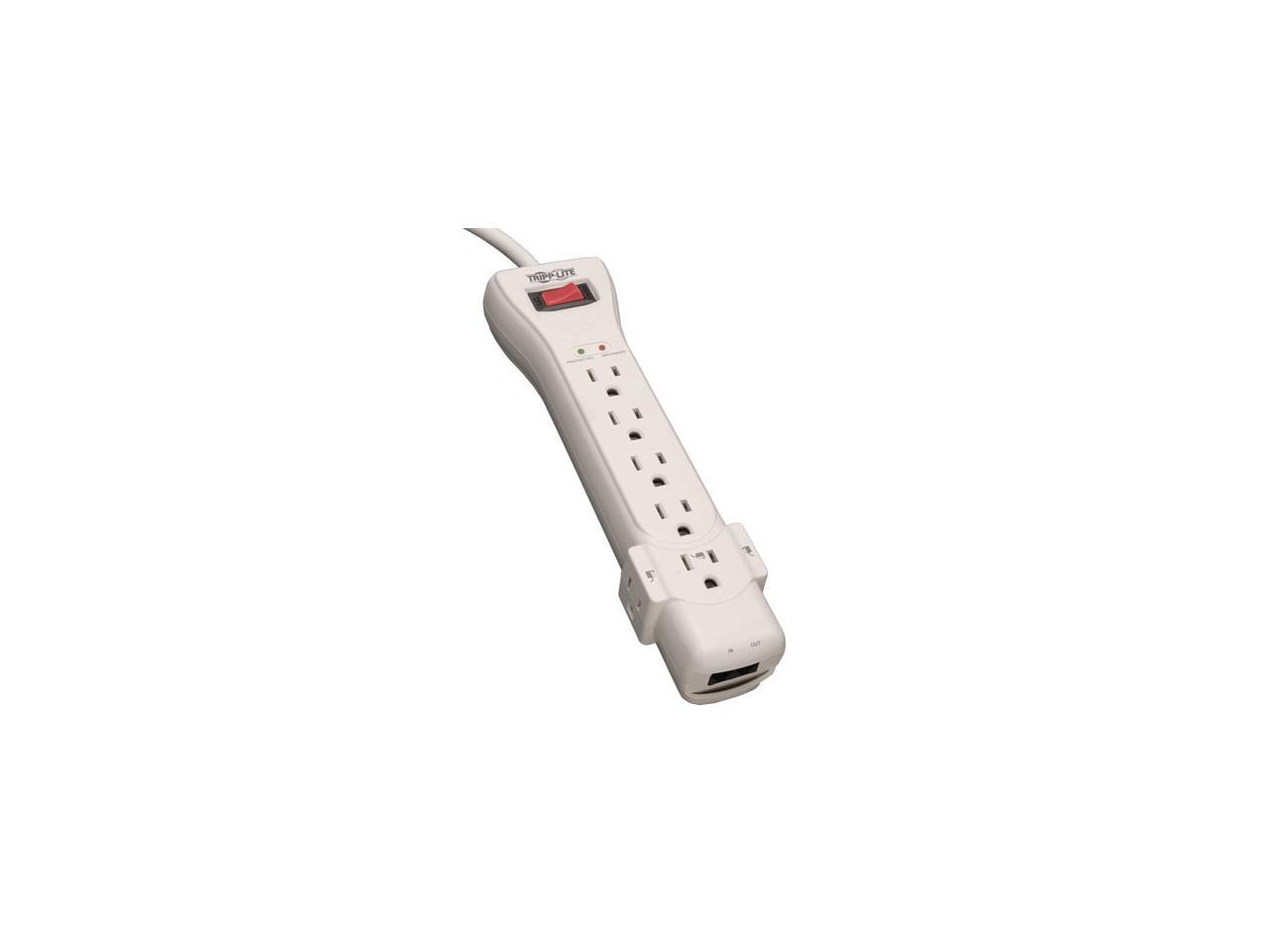 TRIPP LITE SUPER7TEL 7 Feet 7 Outlets 2520 Joules Surge Suppressor 1