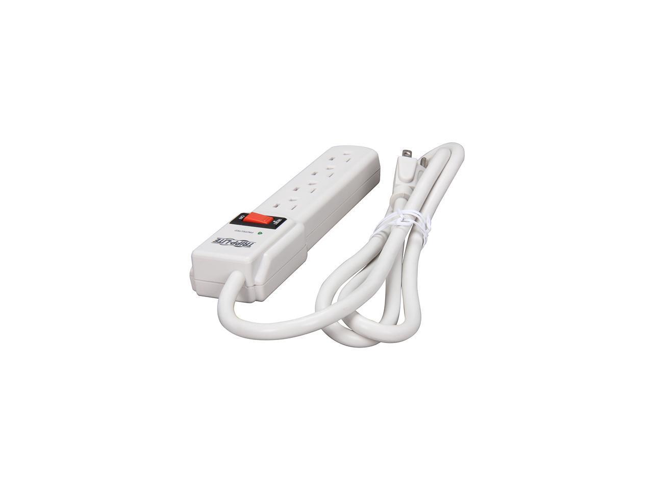 TRIPP LITE TLP404 4 Feet 4 Outlets 450 joules Surge Suppressor 4