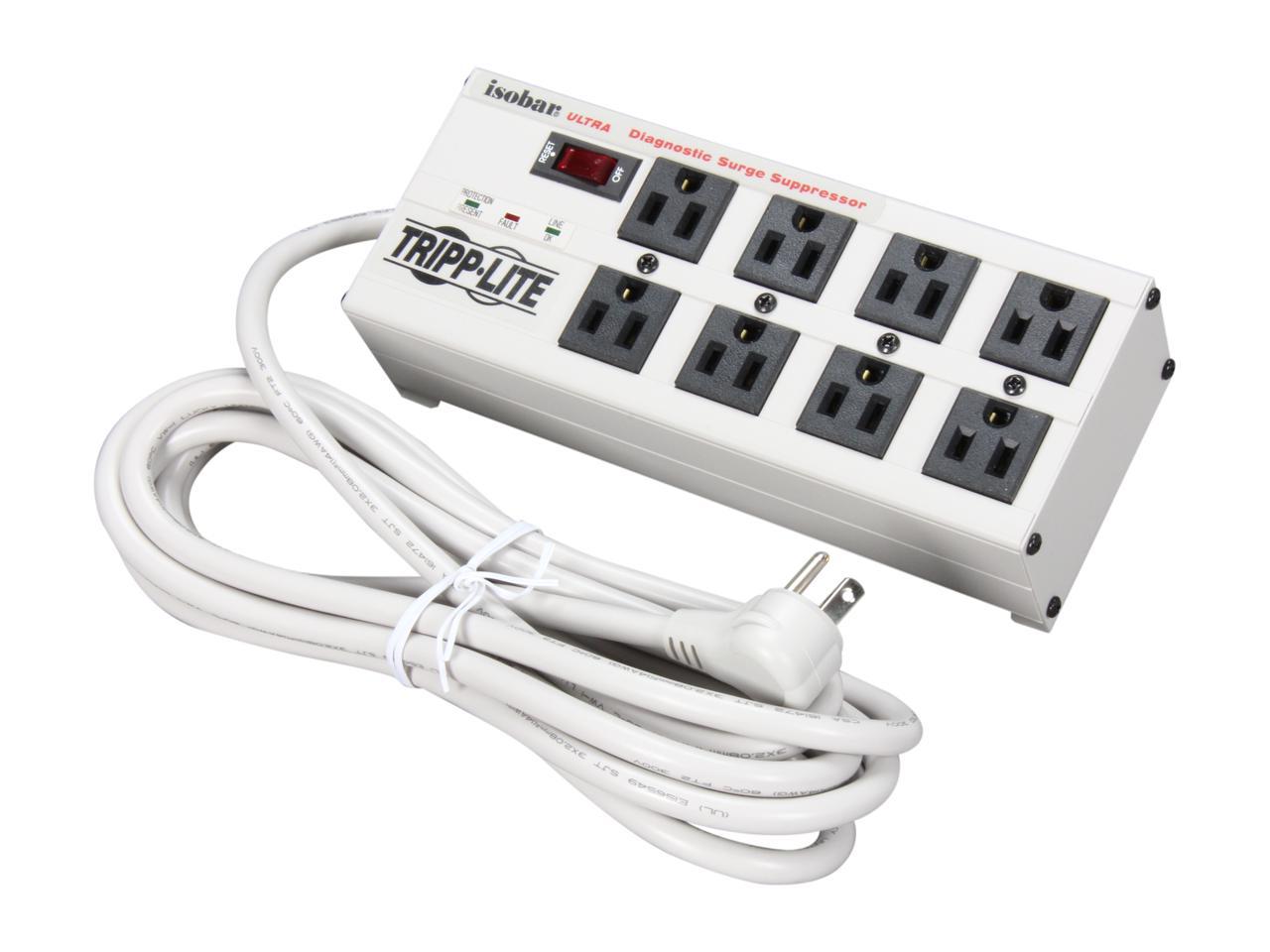 Tripp Lite ISOBAR8ULTRA 8 Outlets 3840 Joules 12' Cord Isobar Premium Surge Suppressor 1