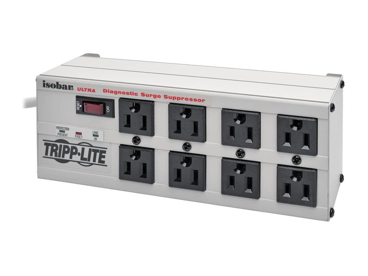 Tripp Lite ISOBAR8ULTRA 8 Outlets 3840 Joules 12' Cord Isobar Premium Surge Suppressor 5