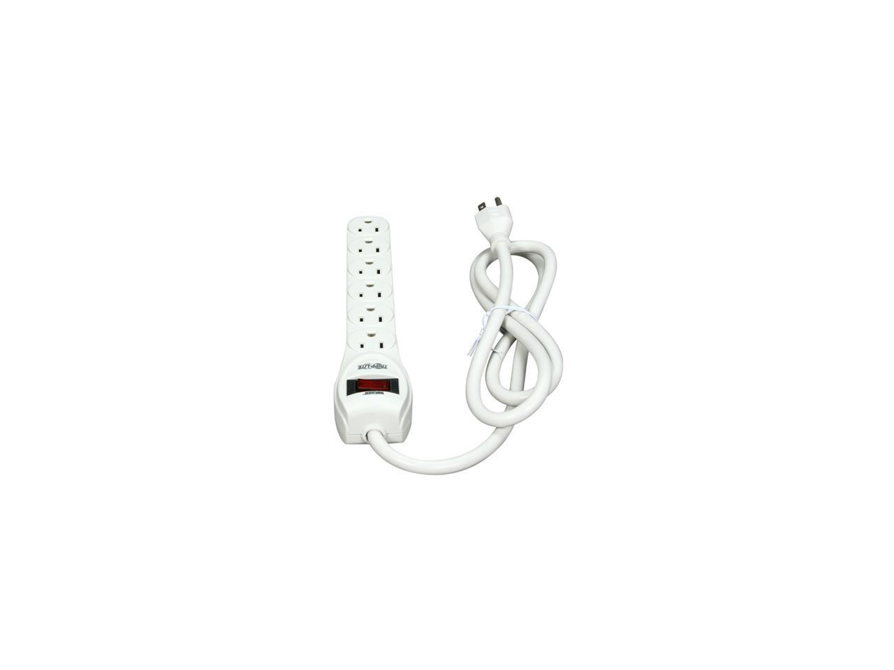 TRIPP LITE  PS6  6  Outlets 4 ft. Multiple Outlet Strip with Relocatable Power Tap - Retail 4