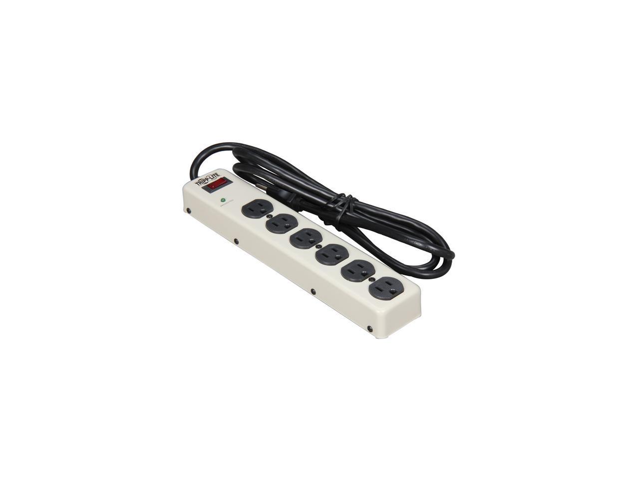 TRIPP LITE PM6SN1 6 ft. 6 Outlets 900 Joules Commercial-Grade Surge Suppressor 1