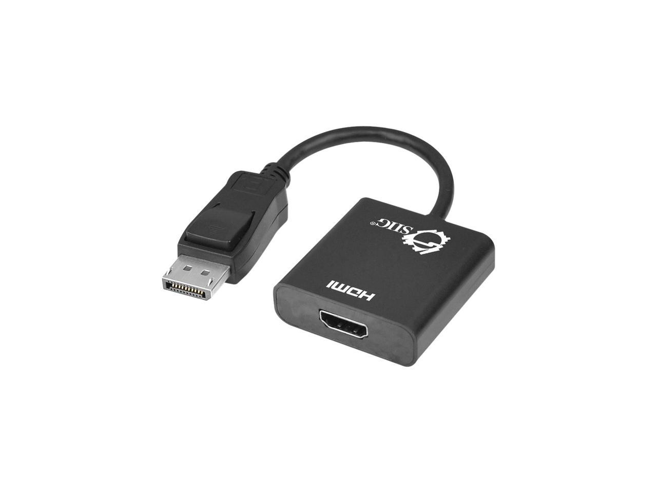 SIIG CB-DP0Q11-S1 DisplayPort to HDMI Adapter Converter 2