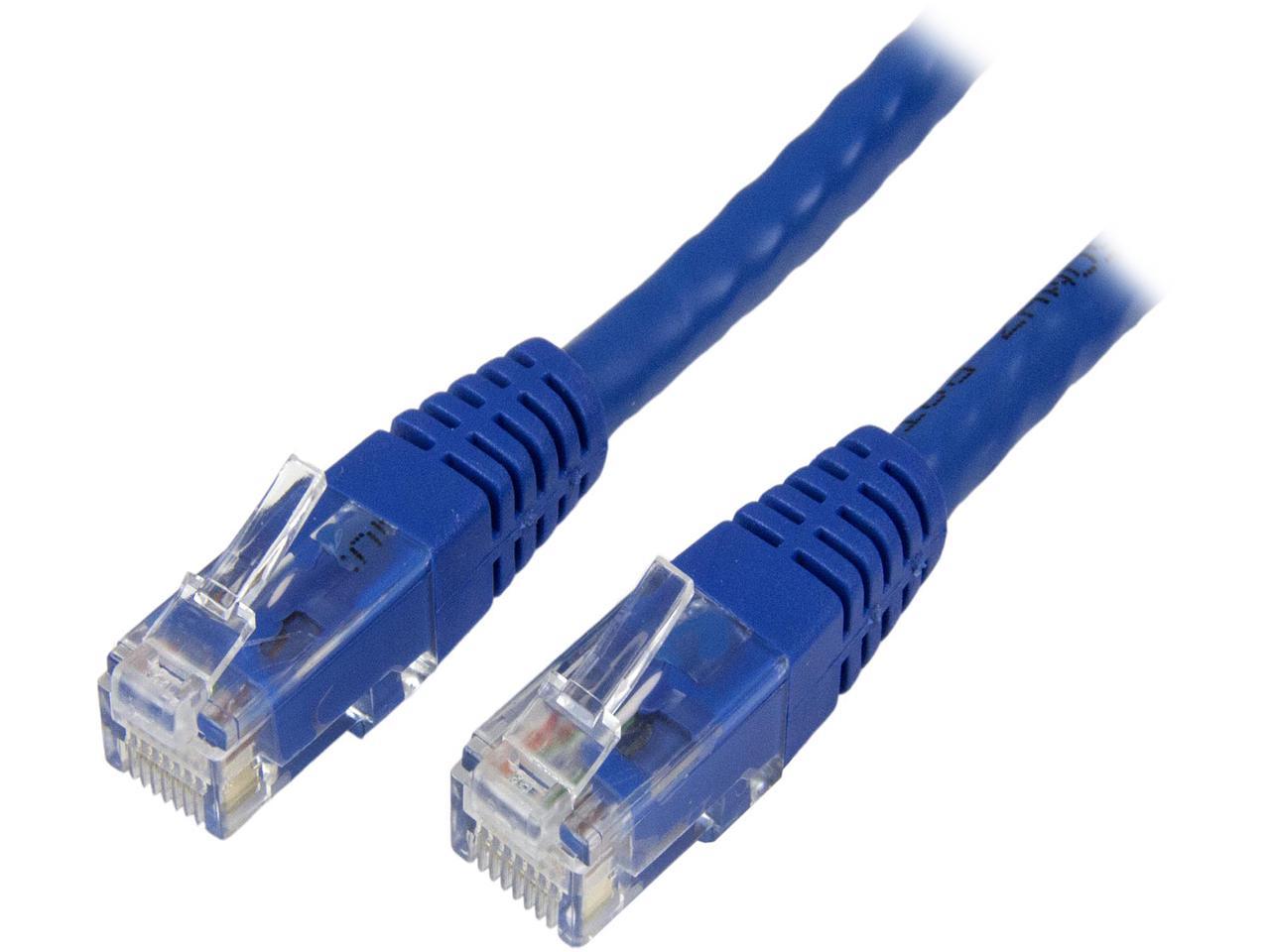 StarTech.com C6PATCH50BL 50 ft. Cat 6 Blue Network Cable 1