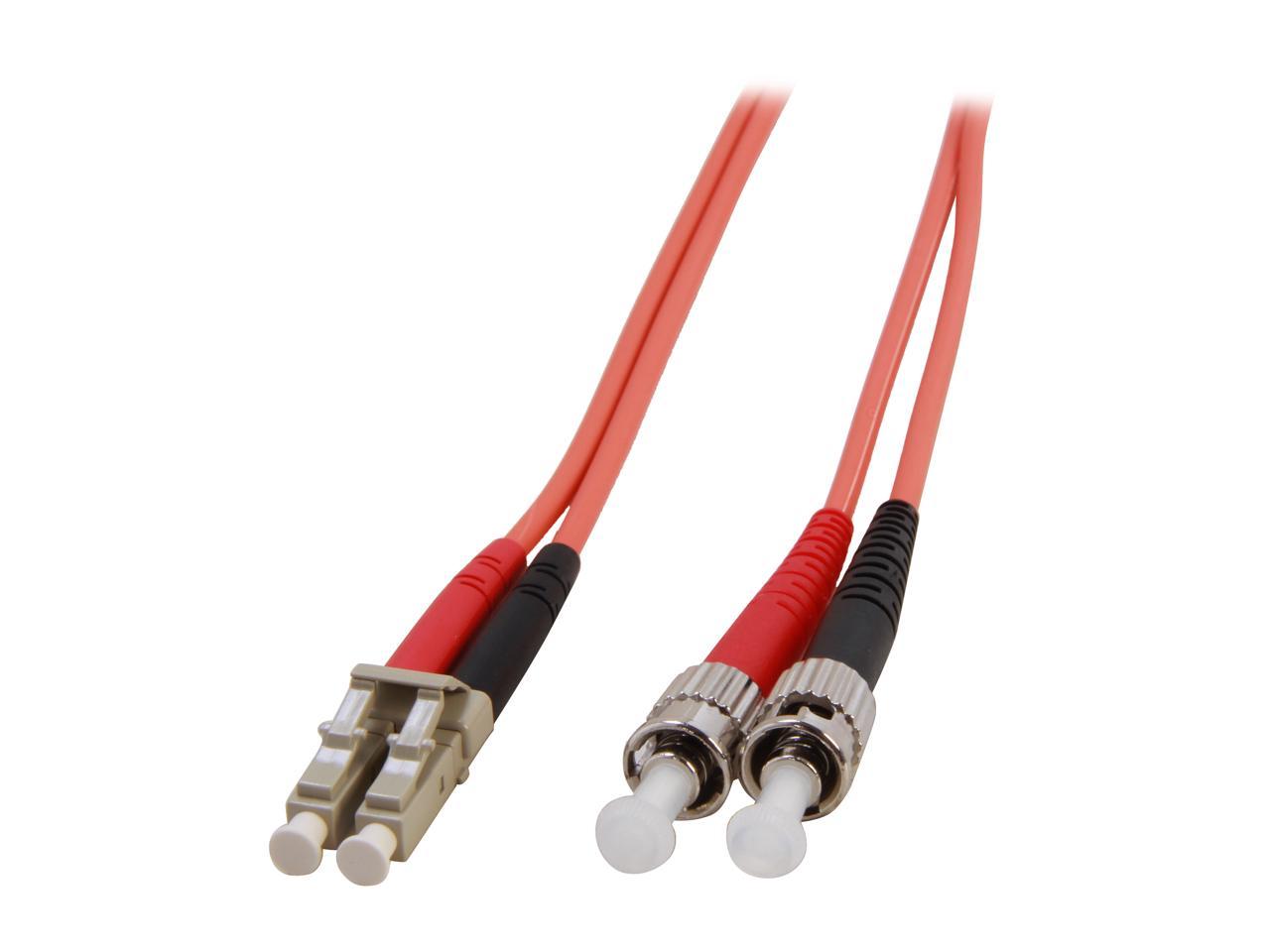 StarTech.com FIBLCST2 6.4 ft. Multimode 62.5/125 Duplex Fiber Patch Cable LC - ST 1