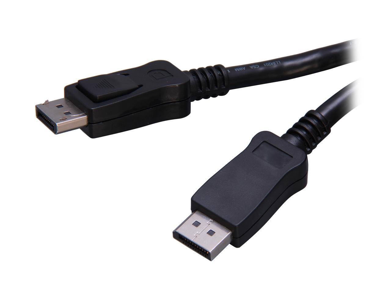 StarTech.com DISPLPORT15L DisplayPort Cable - 15 ft. - with Latches - 4K DisplayPort to DisplayPort Cable - DP Cable - DisplayPort 1.2 Cable 1