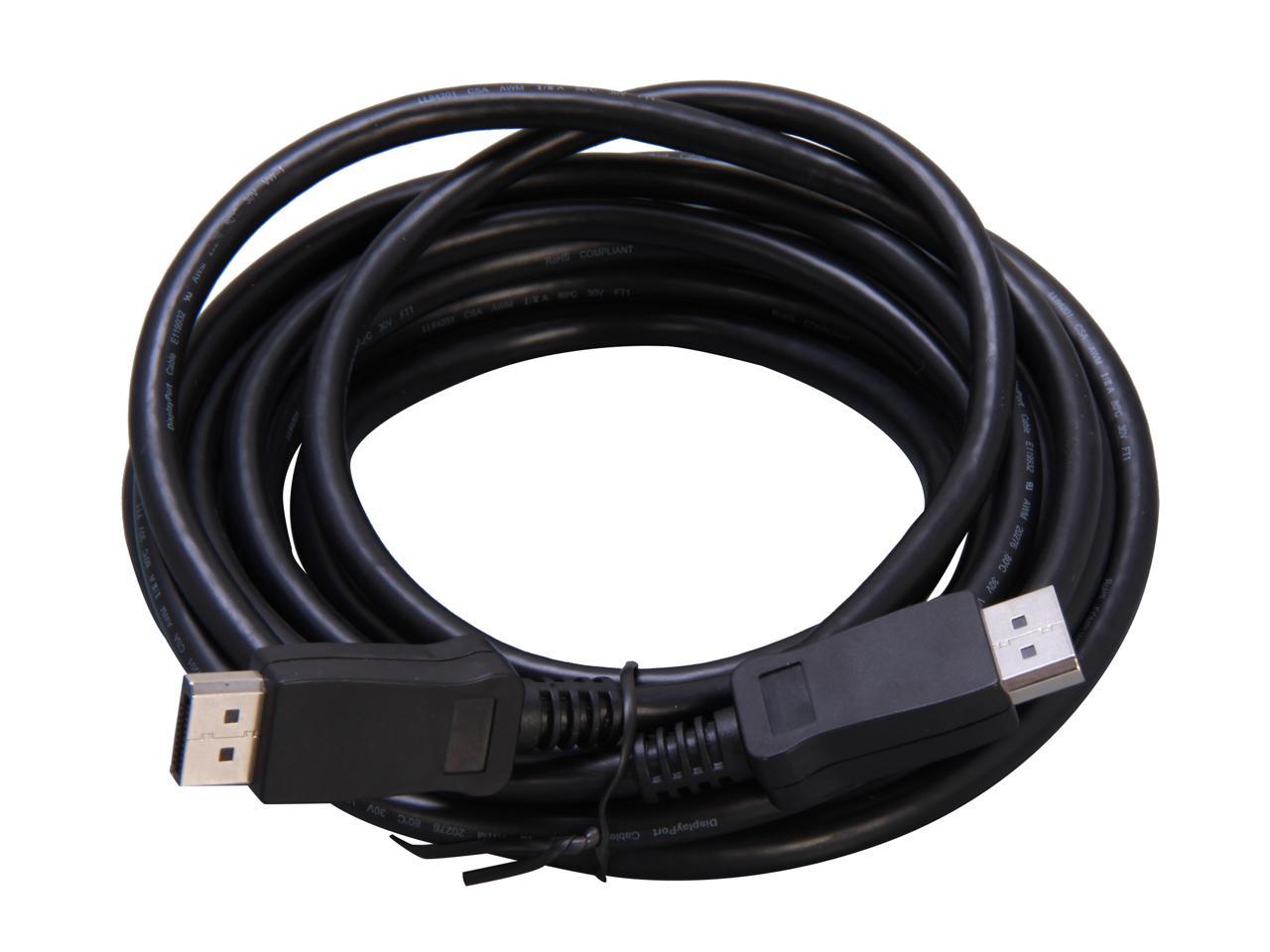 StarTech.com DISPLPORT15L DisplayPort Cable - 15 ft. - with Latches - 4K DisplayPort to DisplayPort Cable - DP Cable - DisplayPort 1.2 Cable 2