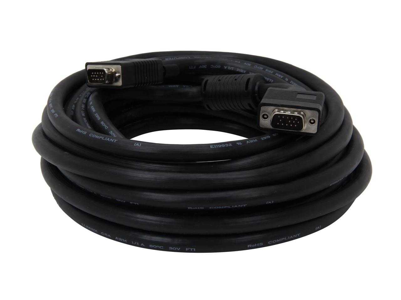 StarTech.com MXT101MMHQ30 30 ft. Coax High Resolution Monitor VGA Cable HD15 M/M 2