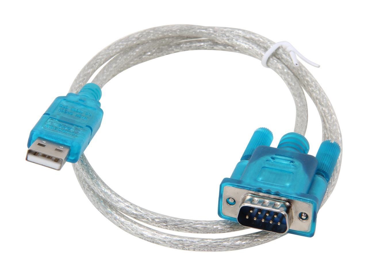 StarTech.com Model ICUSB232SM3 3 ft. USB to RS232 DB9 Serial Adapter Cable Male to Male 2