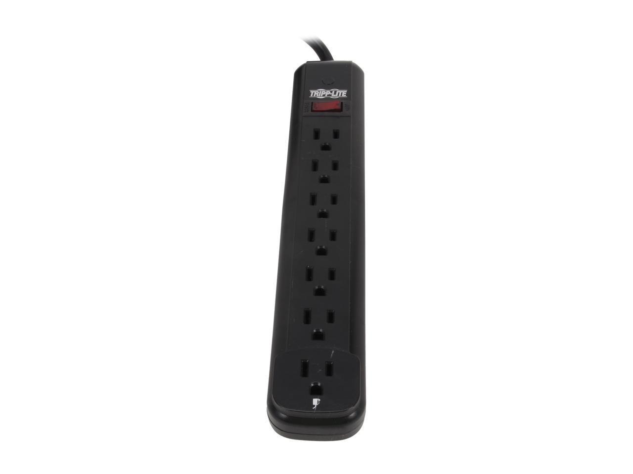 TRIPP LITE POWER IT! PS712B 7 Outlets Power Strip 120V (110-125V) Input Voltage 1800 W Maximum Power 12 ft. Cord Length 2