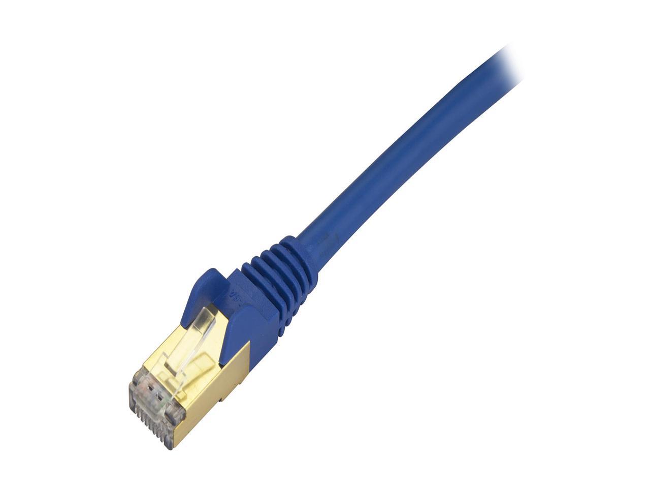 StarTech.com C6ASPAT30BL 30 ft. Cat 6A Blue Shielded Network Ethernet Cable 2