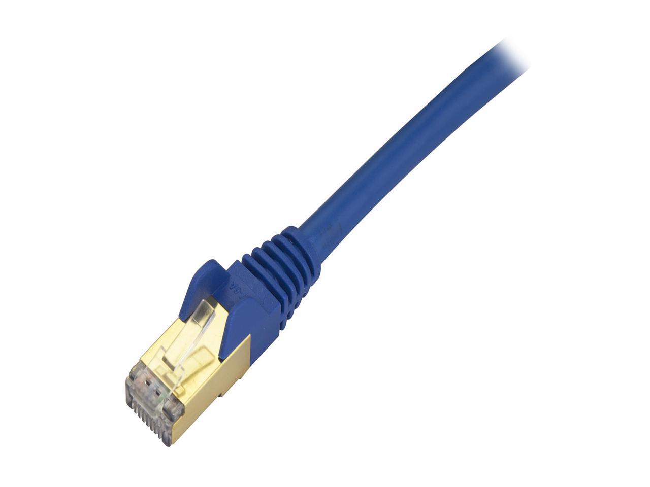 StarTech.com C6ASPAT6BL 6 ft. Cat 6A Blue Shielded Network Ethernet Cable 2