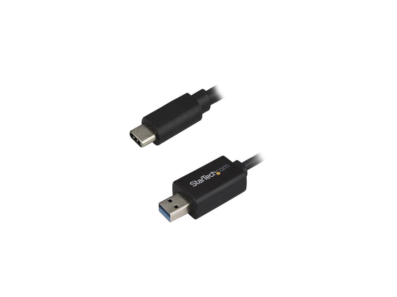 StarTech USBC3LINK USB C to USB Data Transfer Cable for Mac and Windows - USB 3.0 1