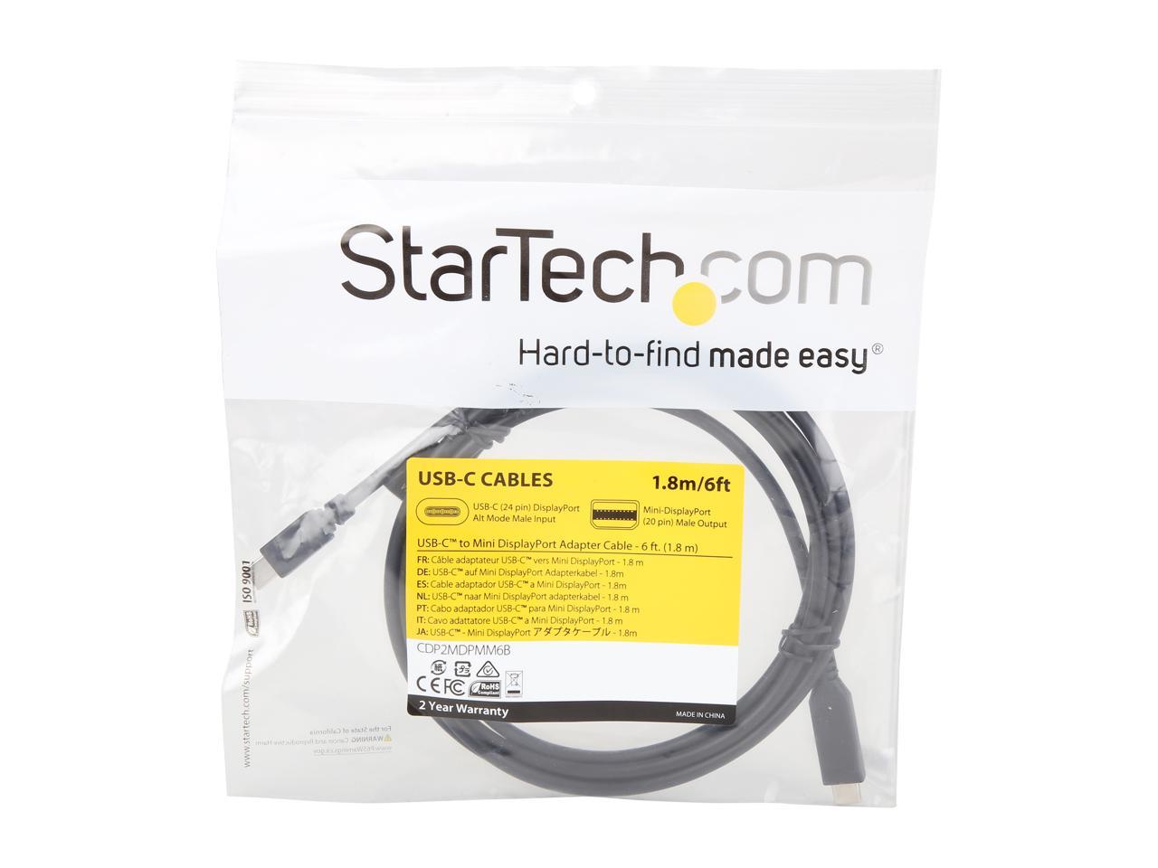 StarTech.com CDP2MDPMM6B Adapter 3