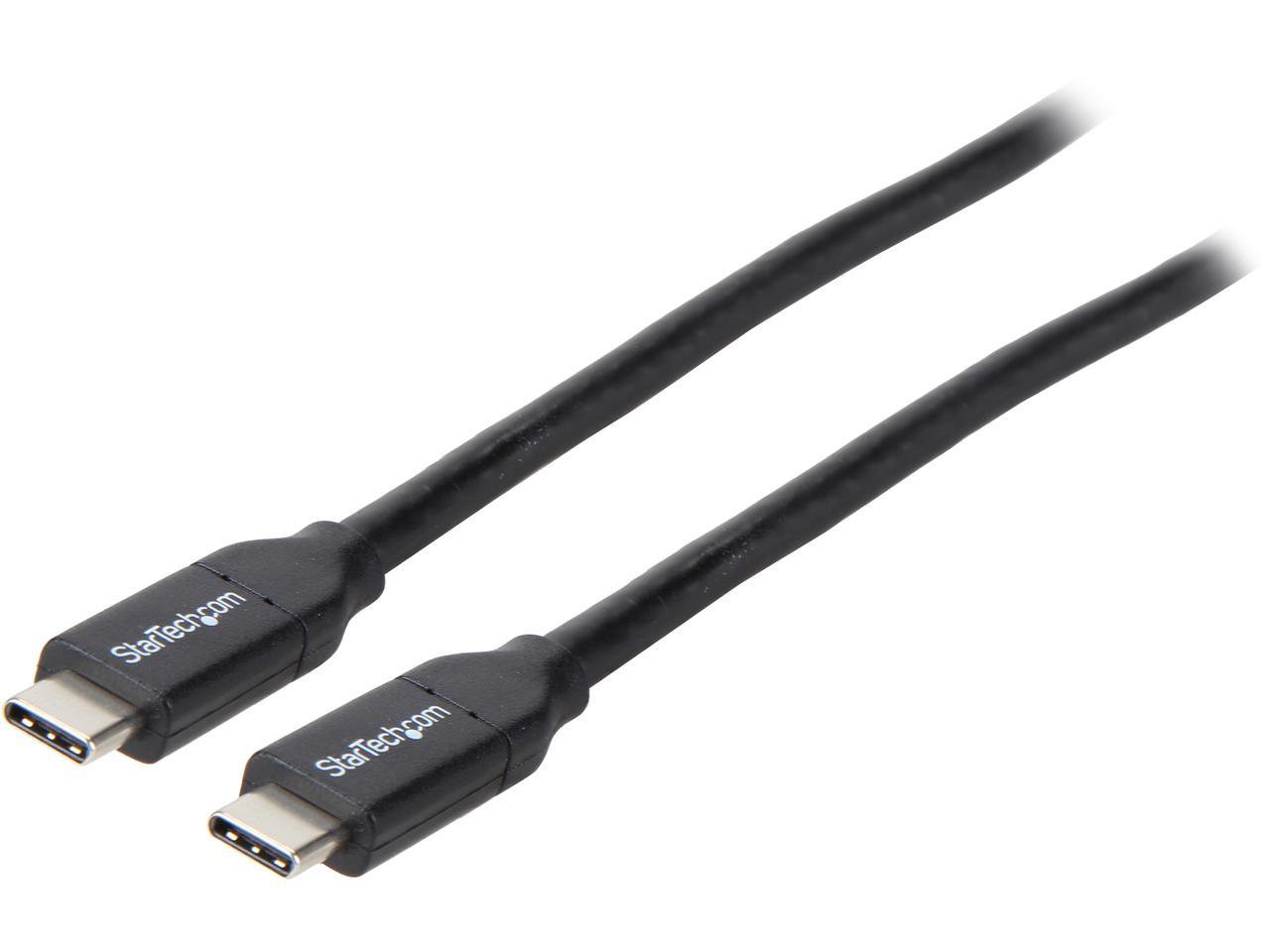 StarTech.com USB2C5C3M Black USB Cable 1