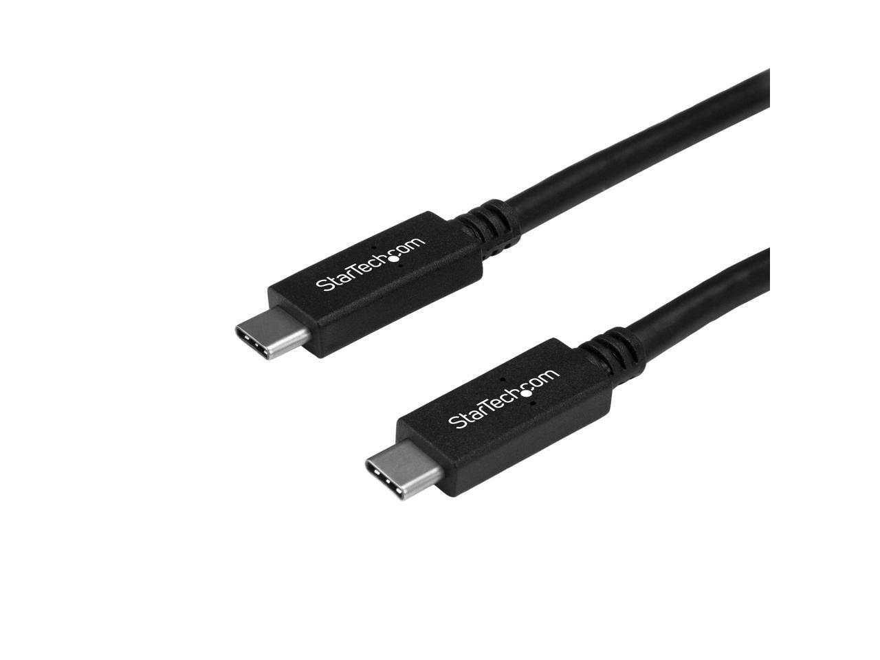 StarTech.com USB315C5C6 USB C to USB C Cable - 6 ft / 1.8m - 5A PD - USB-IF Certified - M/M - USB 3.0 5Gbps - USB C Charging Cable - USB Type C Cable 1