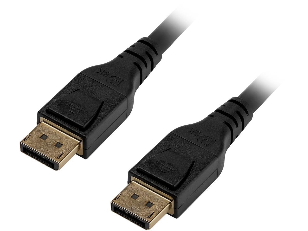 StarTech.com DP14MM5M DisplayPort 1.4 Cable - 16.4 ft / 5m - VESA Certified - 8K@60Hz - HBR3 - HDR - DP to DP Monitor Cable - 8K DisplayPort Cable 1