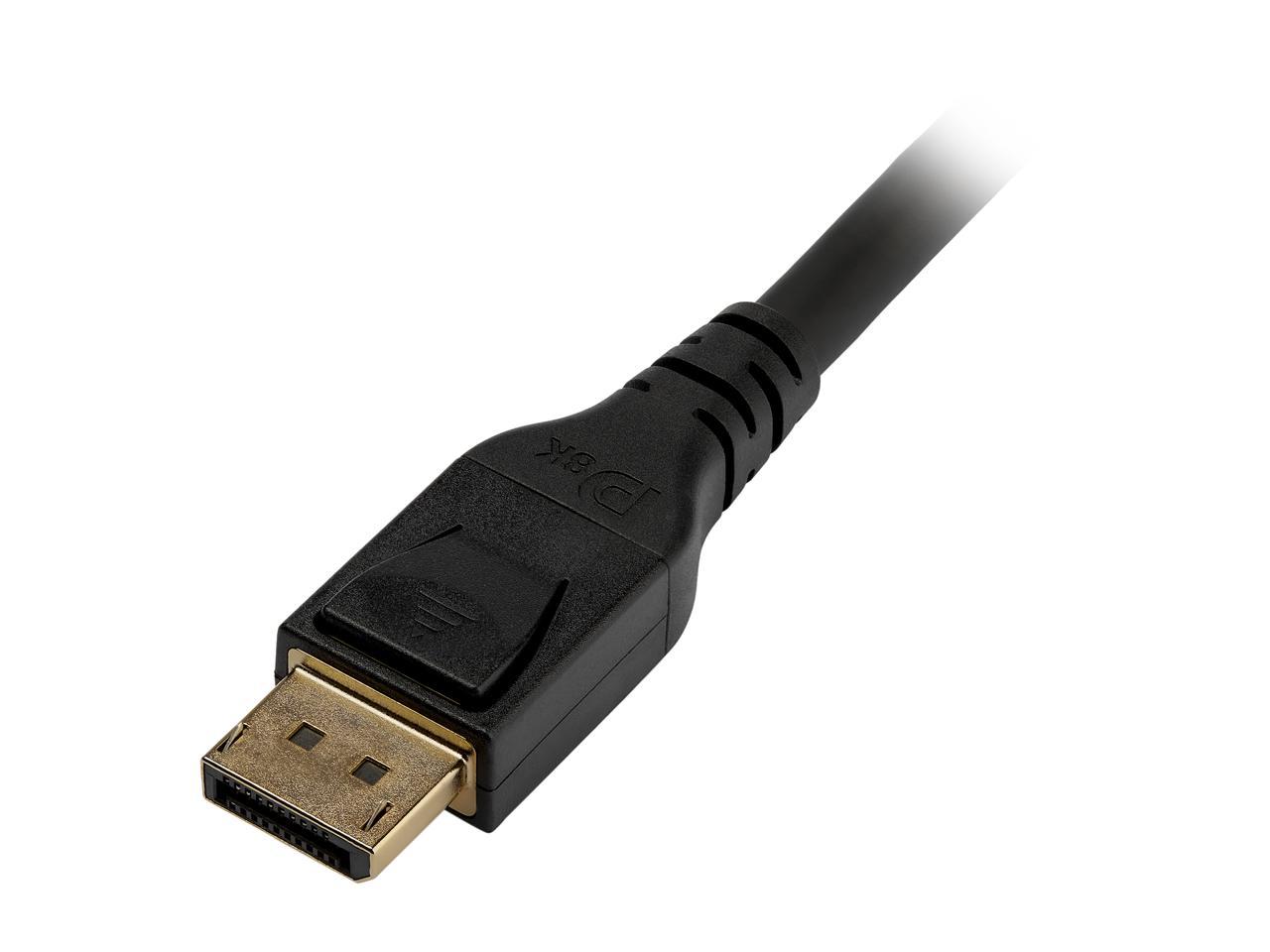 StarTech.com DP14MM5M DisplayPort 1.4 Cable - 16.4 ft / 5m - VESA Certified - 8K@60Hz - HBR3 - HDR - DP to DP Monitor Cable - 8K DisplayPort Cable 2