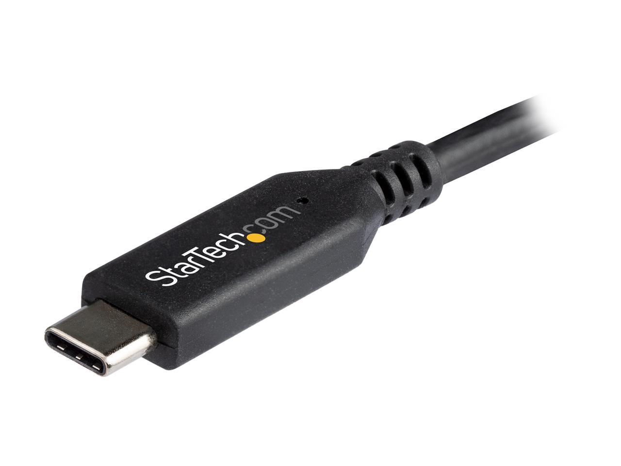 StarTech.com CDP2DP146B 5.9 ft (1.8 m) - USB-C to DisplayPort Adapter Cable - 8K 30Hz - HBR3 - USB-C Adapter - Thunderbolt 3 Compatible 2