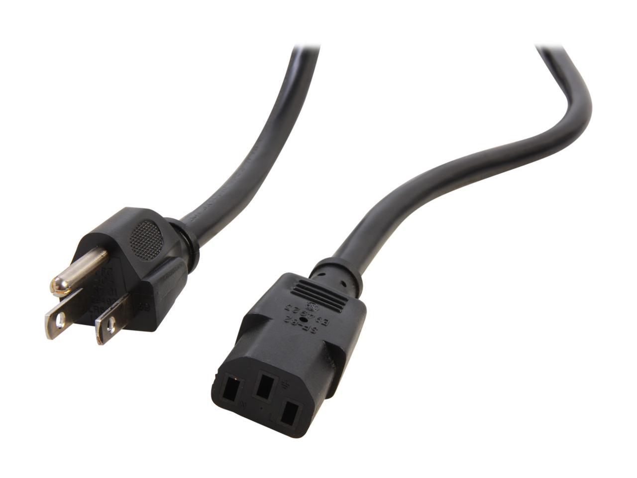 StarTech.com Model PXT1011410 10 ft. 14 AWG Computer Power Cord 1