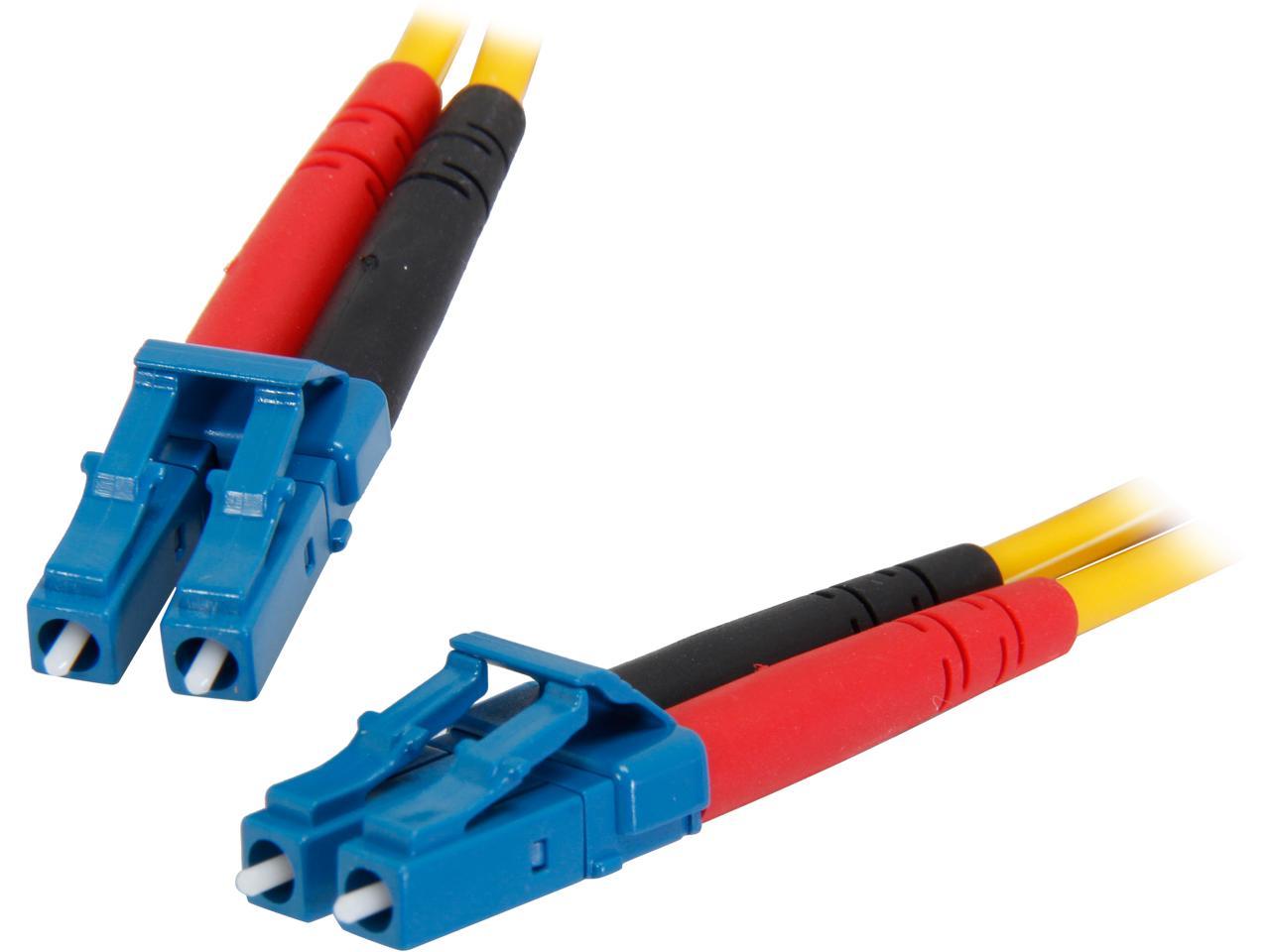 StarTech.com SMFIBLCLC10 32.81 ft. (10m) Single Mode Duplex Fiber Patch Cable LC-LC M-M Male to Male 1