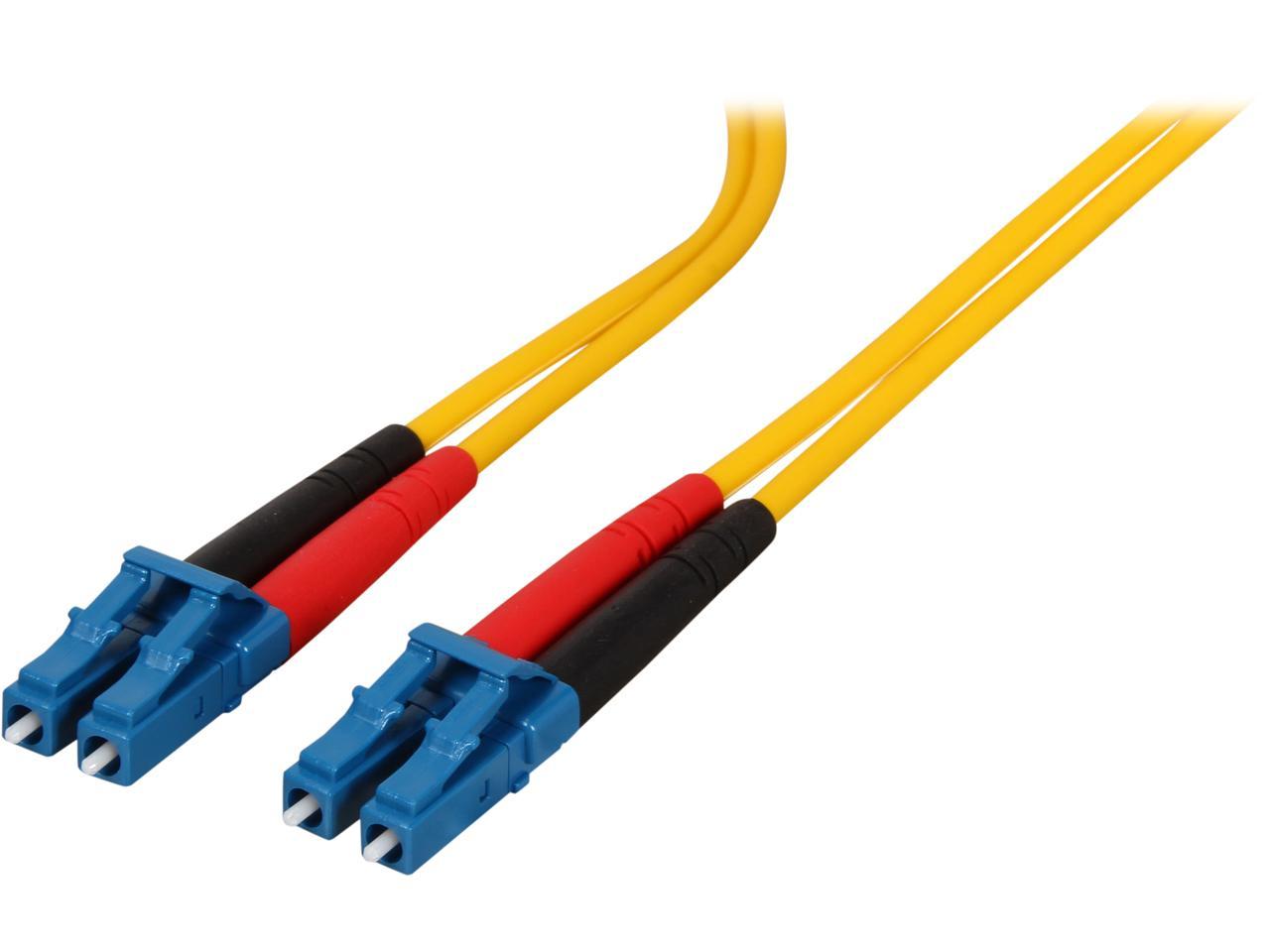 StarTech.com SMFIBLCLC7 22.97 ft. (7m) Single Mode Duplex Fiber Patch Cable LC-LC M-M Male to Male 1