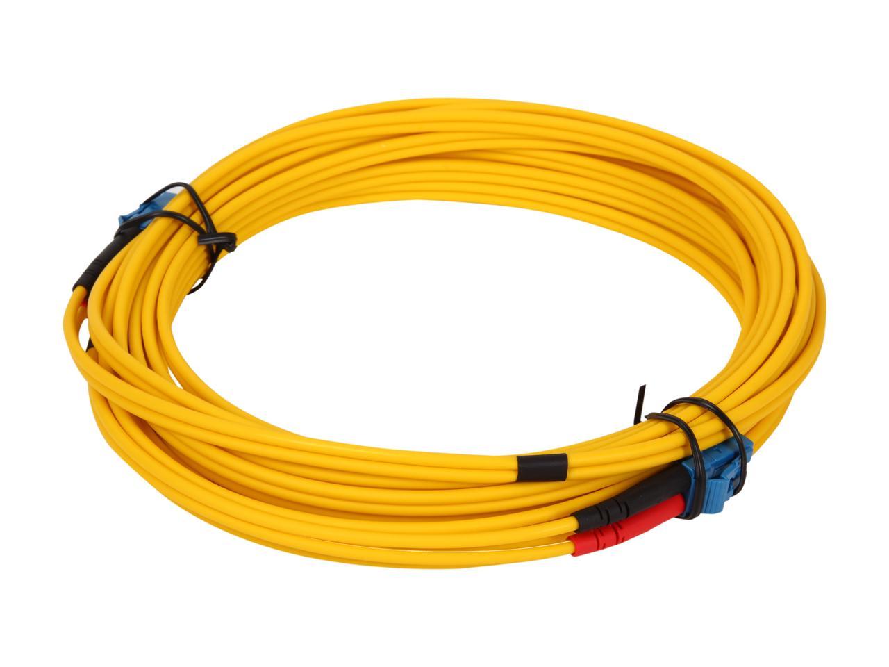 StarTech.com SMFIBLCLC7 22.97 ft. (7m) Single Mode Duplex Fiber Patch Cable LC-LC M-M Male to Male 2