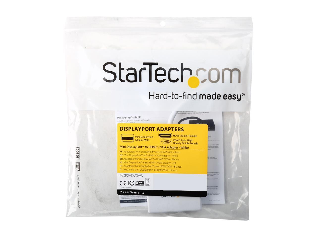 StarTech.com MDP2HDVGAW Adapter 3