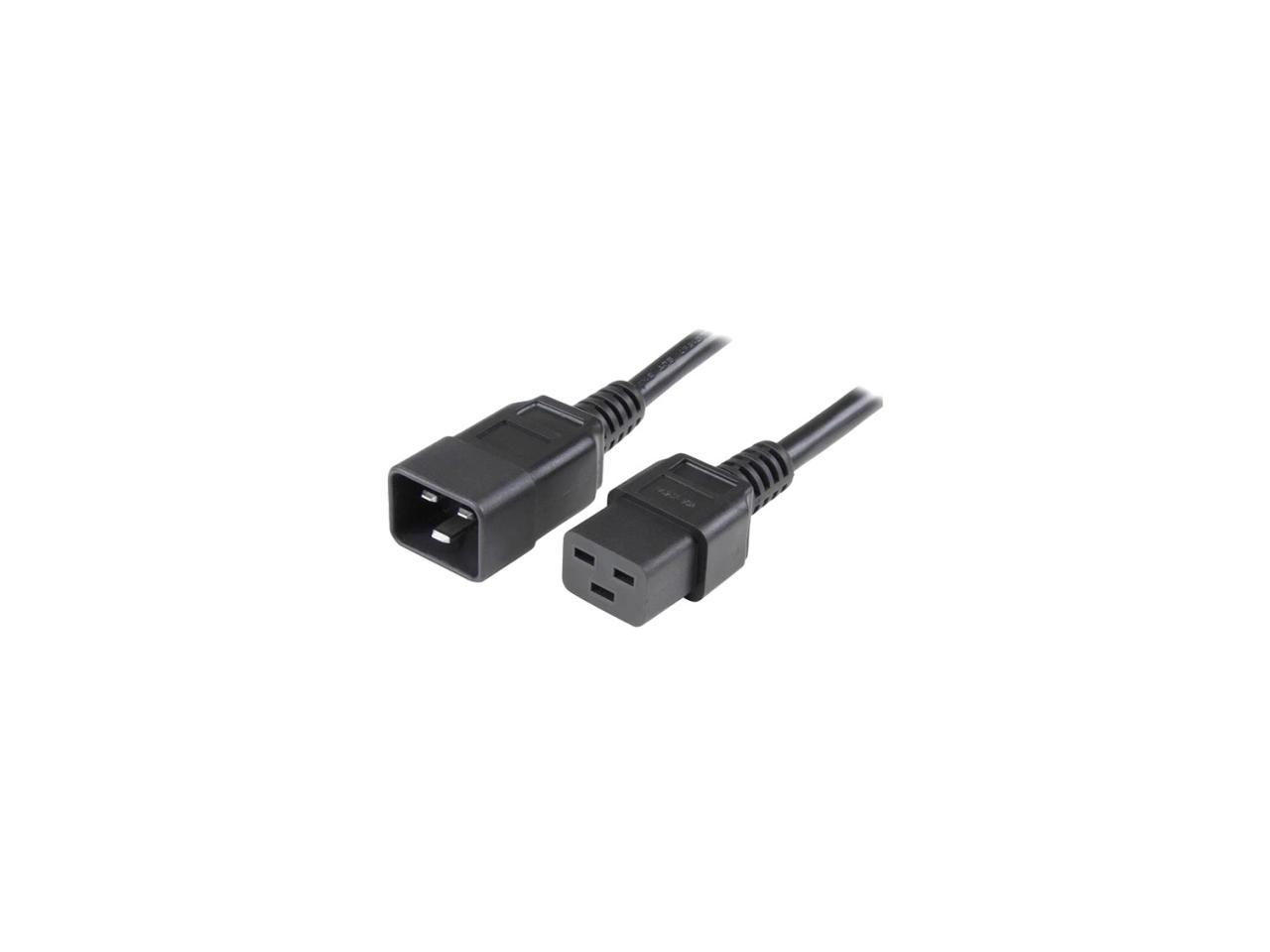 StarTech.com PXTC19C20146 6 ft. Computer power cord - C19 to C20, 14 AWG 1